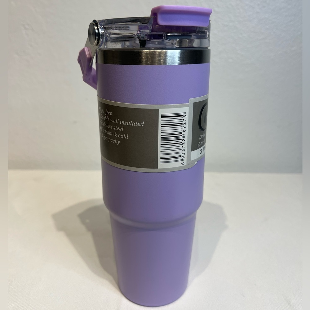 Purple Insulated Travel Mug